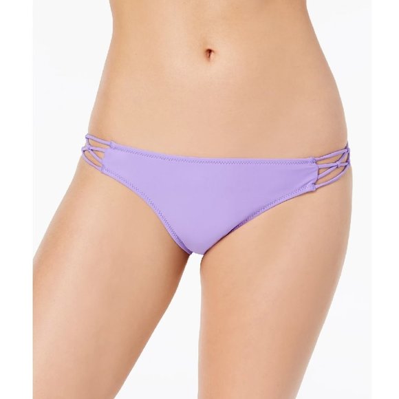 Volcom Simply Junior'Solid Cheeky Bikini Bottoms - Picture 1 of 1